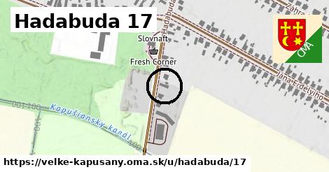 Hadabuda 17, Veľké Kapušany