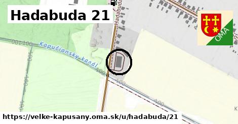 Hadabuda 21, Veľké Kapušany