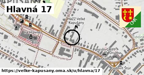 Hlavná 17, Veľké Kapušany