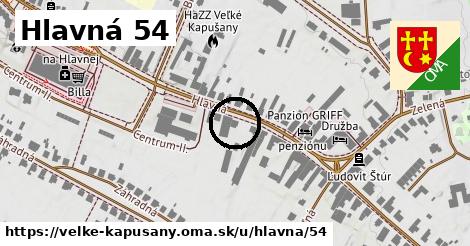 Hlavná 54, Veľké Kapušany