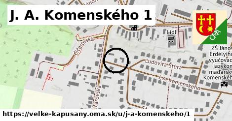 J. A. Komenského 1, Veľké Kapušany