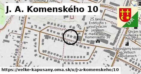 J. A. Komenského 10, Veľké Kapušany