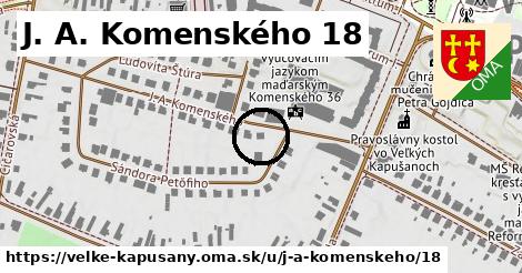 J. A. Komenského 18, Veľké Kapušany