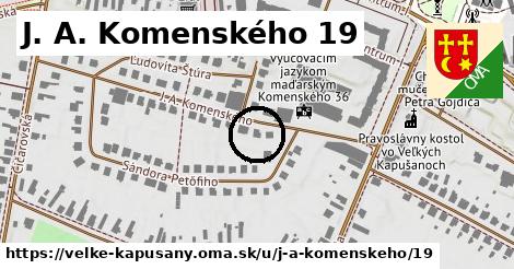 J. A. Komenského 19, Veľké Kapušany