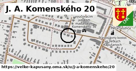 J. A. Komenského 20, Veľké Kapušany