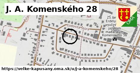 J. A. Komenského 28, Veľké Kapušany