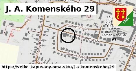 J. A. Komenského 29, Veľké Kapušany