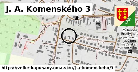 J. A. Komenského 3, Veľké Kapušany