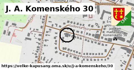 J. A. Komenského 30, Veľké Kapušany