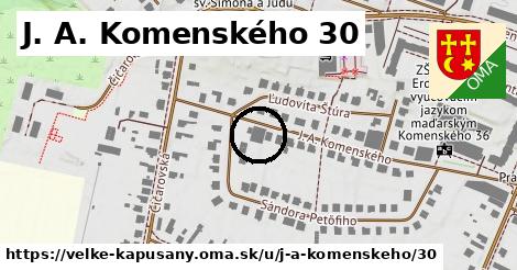 J. A. Komenského 30, Veľké Kapušany