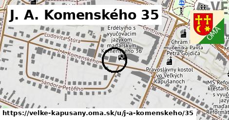 J. A. Komenského 35, Veľké Kapušany