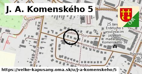 J. A. Komenského 5, Veľké Kapušany