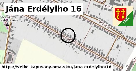Jána Erdélyiho 16, Veľké Kapušany