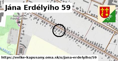 Jána Erdélyiho 59, Veľké Kapušany