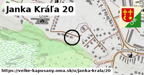 Janka Kráľa 20, Veľké Kapušany