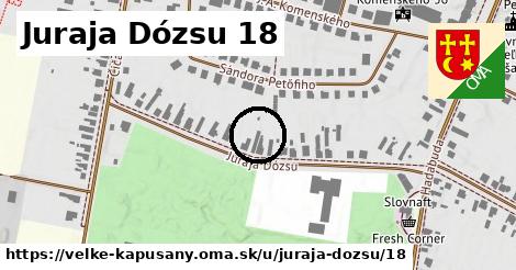 Juraja Dózsu 18, Veľké Kapušany