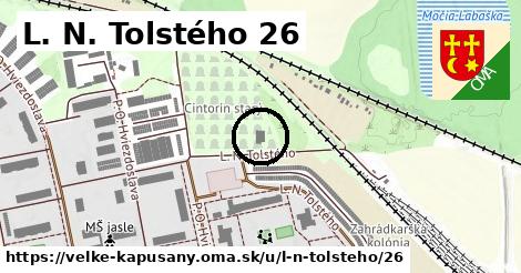 L. N. Tolstého 26, Veľké Kapušany