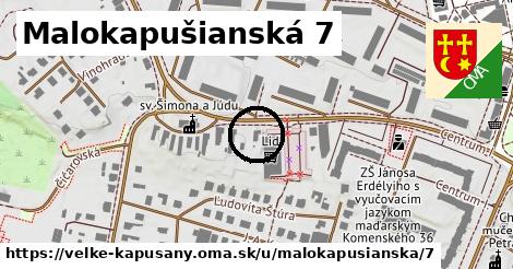 Malokapušianská 7, Veľké Kapušany