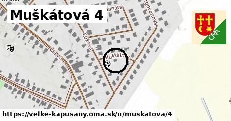 Muškátová 4, Veľké Kapušany