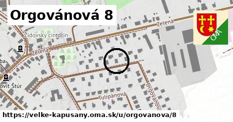 Orgovánová 8, Veľké Kapušany