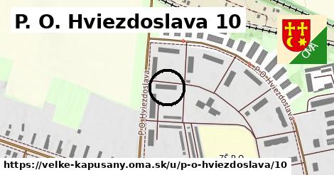 P. O. Hviezdoslava 10, Veľké Kapušany