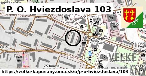 P. O. Hviezdoslava 103, Veľké Kapušany