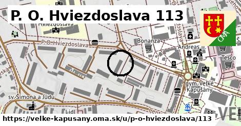 P. O. Hviezdoslava 113, Veľké Kapušany