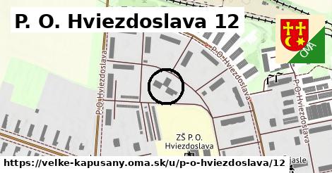 P. O. Hviezdoslava 12, Veľké Kapušany