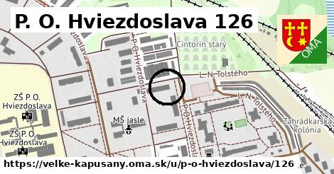 P. O. Hviezdoslava 126, Veľké Kapušany