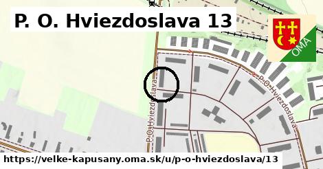 P. O. Hviezdoslava 13, Veľké Kapušany