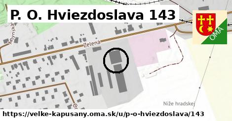 P. O. Hviezdoslava 143, Veľké Kapušany