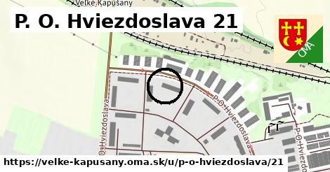 P. O. Hviezdoslava 21, Veľké Kapušany