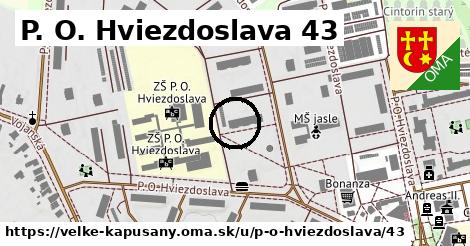 P. O. Hviezdoslava 43, Veľké Kapušany