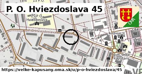 P. O. Hviezdoslava 45, Veľké Kapušany