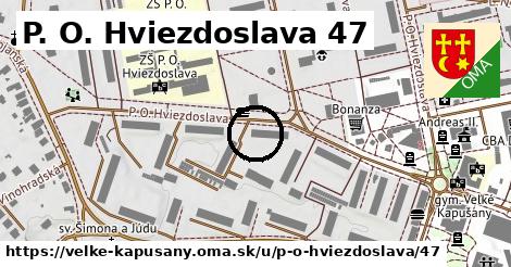 P. O. Hviezdoslava 47, Veľké Kapušany