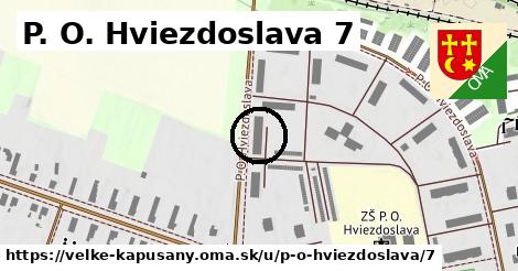 P. O. Hviezdoslava 7, Veľké Kapušany