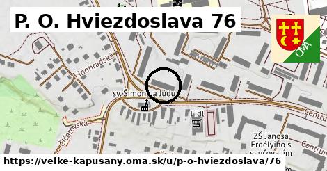 P. O. Hviezdoslava 76, Veľké Kapušany