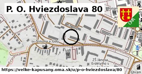 P. O. Hviezdoslava 80, Veľké Kapušany