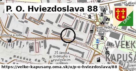 P. O. Hviezdoslava 88, Veľké Kapušany
