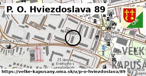 P. O. Hviezdoslava 89, Veľké Kapušany