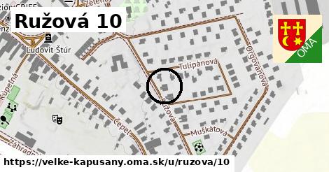 Ružová 10, Veľké Kapušany