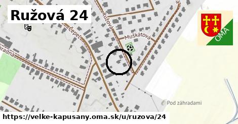 Ružová 24, Veľké Kapušany