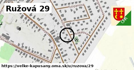 Ružová 29, Veľké Kapušany