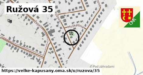 Ružová 35, Veľké Kapušany