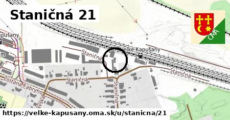 Staničná 21, Veľké Kapušany