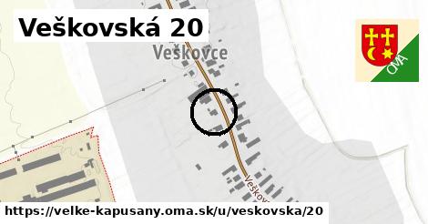 Veškovská 20, Veľké Kapušany
