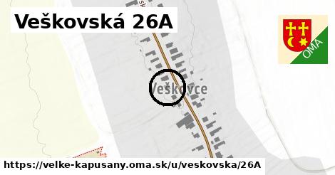 Veškovská 26A, Veľké Kapušany
