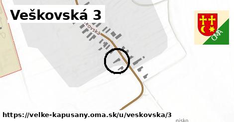 Veškovská 3, Veľké Kapušany