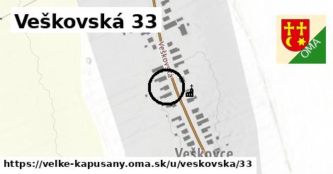 Veškovská 33, Veľké Kapušany