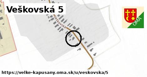 Veškovská 5, Veľké Kapušany